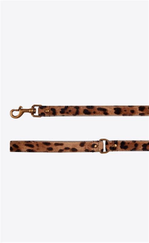 Dog collar in ponyskin